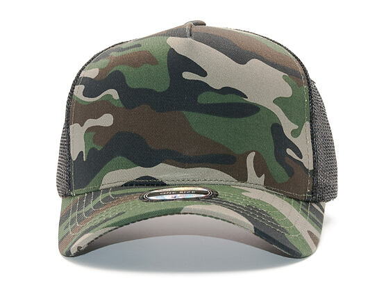 Kšiltovka State of WOW Reed Baseball Trucker Camo/Black Snapback