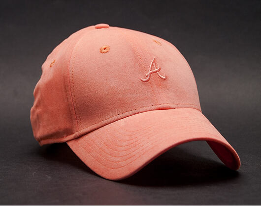 Dámská Kšiltovka New Era Women Felt Atlanta Braves 9FORTY Blush Strapback