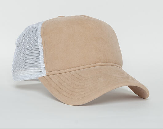 Dámská Kšiltovka New Era Women Felt Trucker 9FORTY Stone Snapback