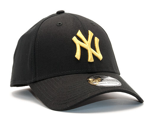 Kšiltovka New Era League Essential New York Yankees 39THIRTY Black/Yellow