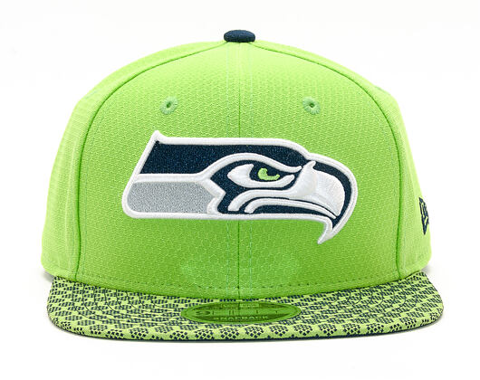 Kšiltovka New Era On Field NFL17 Seattle Seahawks 9FIFTY Official Team Color Snapback