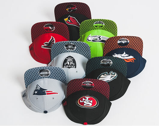 Kšiltovka New Era On Field NFL17 New England Patriots 9FIFTY Official Team Color Snapback