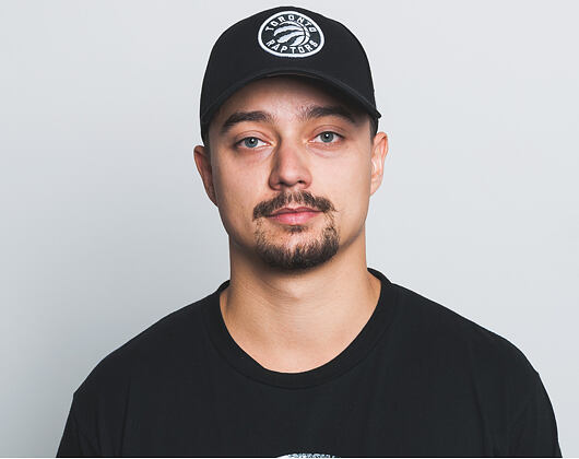 Kšiltovka New Era Monochrome Toronto Raptors 39THIRTY Black