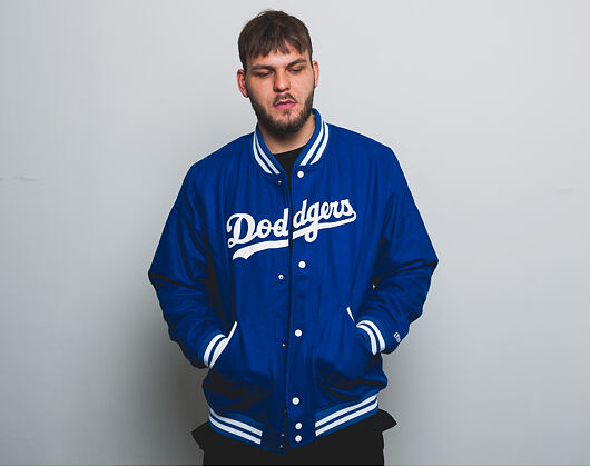 Bunda New Era Heritage Varsity Jacket Brooklyn Dodgers Royal Blue