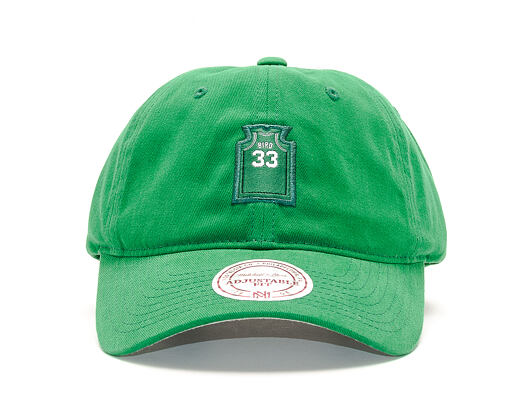Kšiltovka Mitchell & Ness Small Jersey Dad Hat Boston Celtics Green Strapback