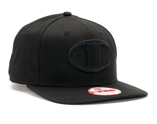 Kšiltovka Champion Original Fit All Black Logo 9FIFTY Black Snapback 803833-NBK