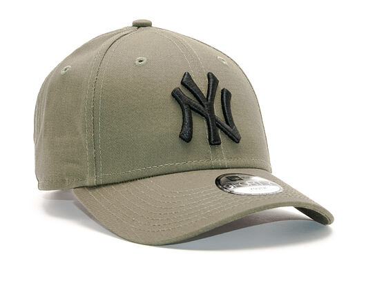 Dětská Kšiltovka New Era League Essential New York Yankees 9FORTY Youth New Olive/Black Strapback