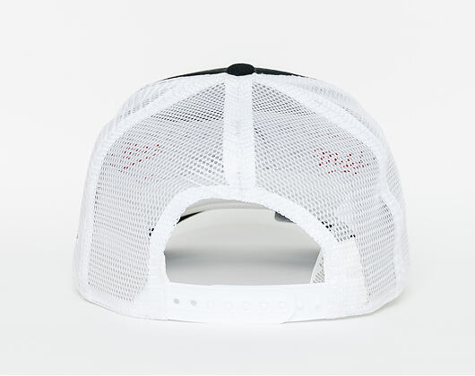 Dámská Kšiltovka New Era Essential Trucker Atlanta Braves 9FORTY Black/Silver Wing Snapback
