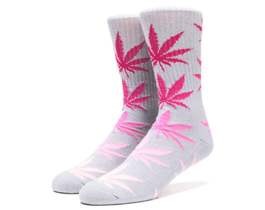 Ponožky HUF Fader Plantlife Crew Pink