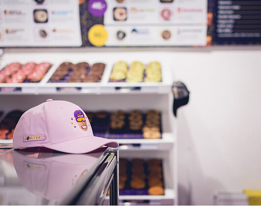 Kšiltovka Donuter Frajer Pink Snapback