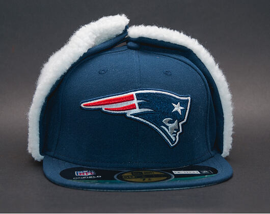Kšiltovka S Klapkami New Era Lsg Dog Ear New England Patriots 59FIFTY Official Team Color