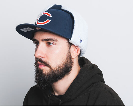 Kšiltovka S Klapkami New Era Lsg Dog Ear Chicago Bears 59FIFTY Official Team Color