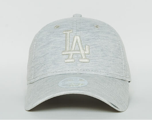 Dámská Kšiltovka New Era Essential Jersey Los Angeles Dodgers 9FORTY Satin/White Strapback