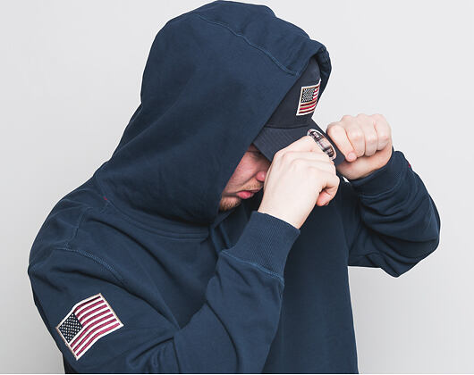 Mikina S Kapucí New Era World Hood Oversized Hoody Night Shift Navy