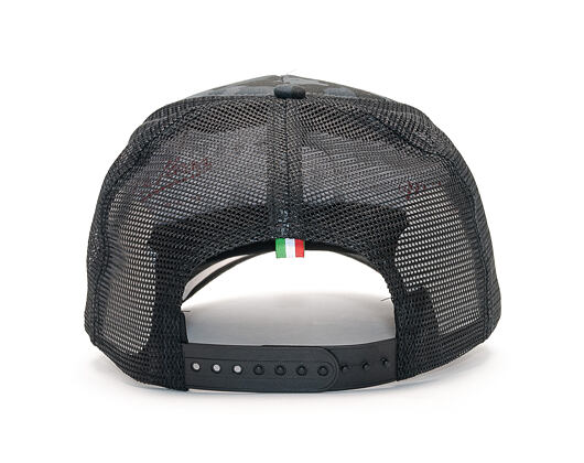 Kšiltovka New Era Scrambler Print SS18 Trucker Ducati 9FORTY Black Snapback