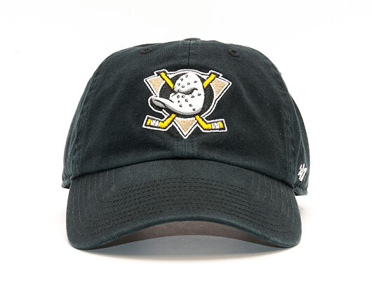 Kšiltovka 47 Brand Clean Up Anaheim Ducks Black Strapback
