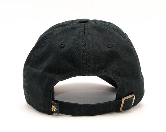 Kšiltovka 47 Brand Clean Up Chicago Blackhawks Black Strapback
