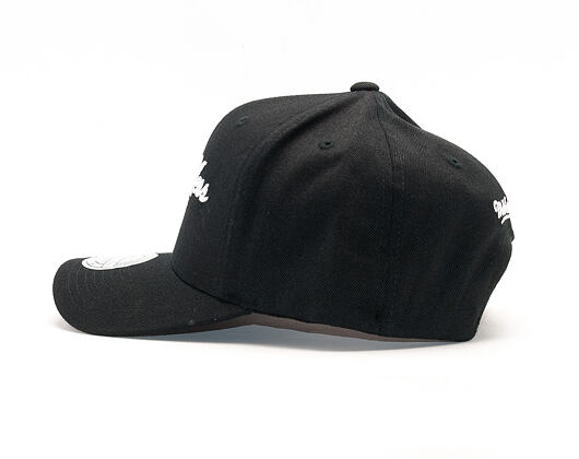 Kšiltovka Mitchell & Ness Pinscript High Crown 110 Black/White Snapback
