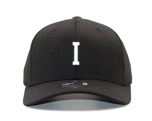 Kšiltovka State of WOW ALPHABET - India Baseball Cap Crown 2 Black/White Strapback