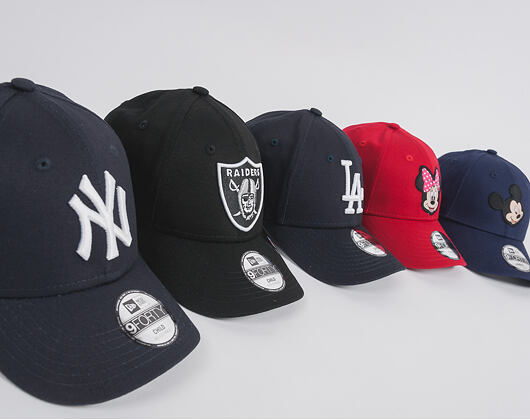 Dětská Kšiltovka New Era  Kids Essential  Oakland Raiders  9FORTY Infant Official Team Color /