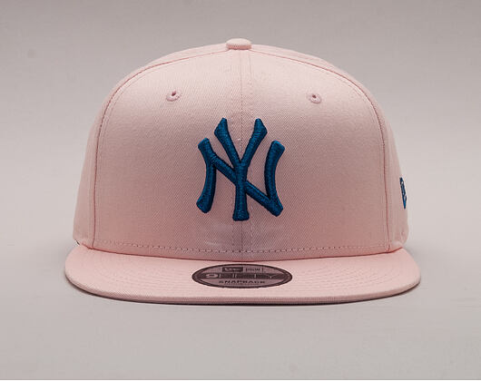 Kšiltovka New Era   League Essential New York Yankees 9FIFTY Snapback Pink Lemonade / Snap Shot Blue