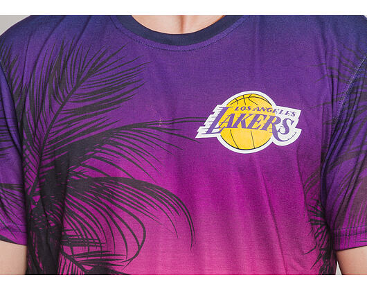 Triko New Era Summer City Tee Los Angeles Lakers All Over Print