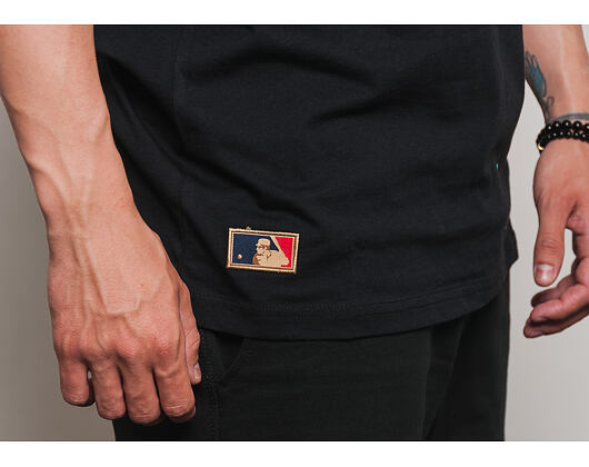 Triko New Era Coast 2 Coast Chest Tee Florida Marlins Black