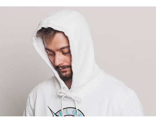 Mikina S Kapucí New Era Coast 2 Coast Po Hoody Florida Marlins White