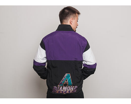 Bunda New Era Coast 2 Coast Track Jacket Arizona Diamondbacks Black/Purple