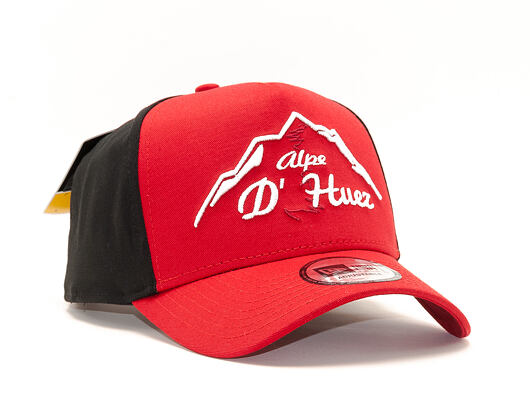Kšiltovka New Era A Frame Trucker Tour De France Lifestyle 9FORTY Scarlet Snapback