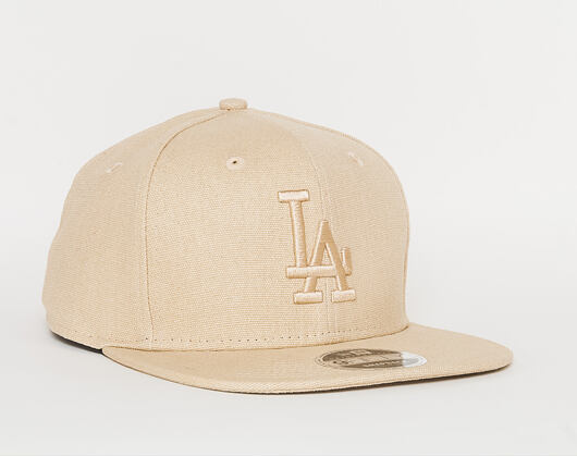 Kšiltovka New Era Original Fit Canvas Los Angeles Dodgers 9FIFTY Stone Snapback