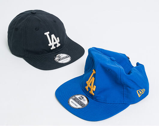 Kšiltovka New Era Light Weight Nylon Packable Los Angeles Dodgers 9TWENTY Black/White Strapback