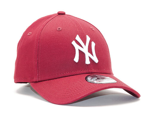 Kšiltovka New Era - MLB Essential 9FORTY - NY Yankees - Cardinal / White