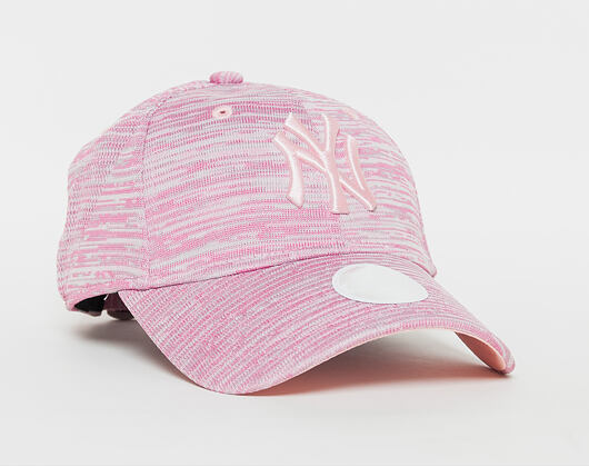 Dámská Kšiltovka New Era Engineered Fit New York Yankees 9FORTY Pink/Grey Heather Strapback