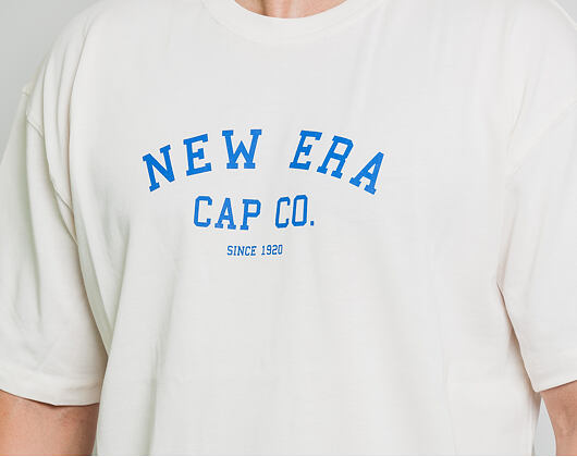 Triko New Era Branded XL Number Tee Off White
