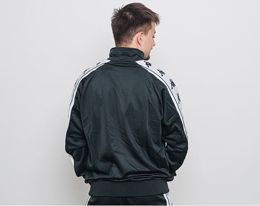 Mikina Kappa Banda 10 Ahran Black/White