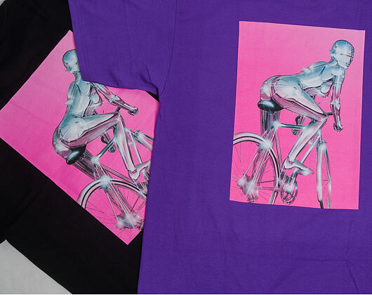 Triko HUF X Sorayama Ride Black