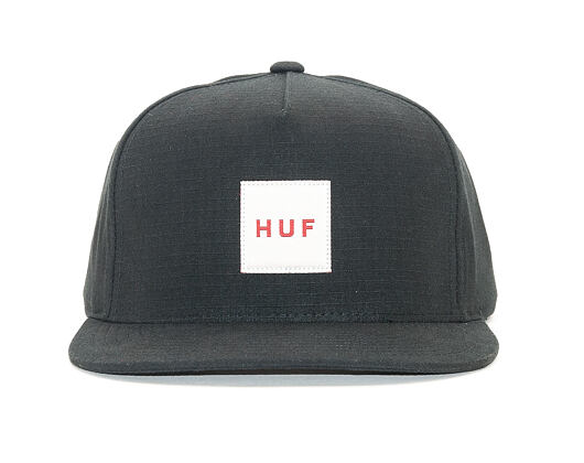 Kšiltovka HUF Ripstop Box Logo Snapback Black