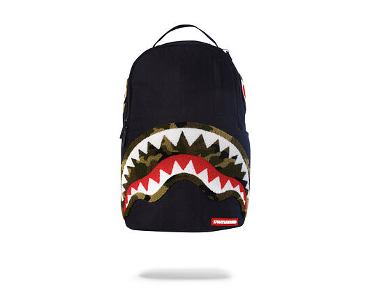 Batoh Sprayground Camo Chenille Shark