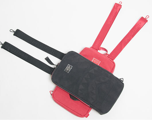 Batoh Na Notebook Sprayground Red Suede Shark Smartpack
