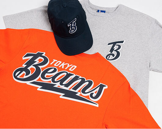 Triko Champion Tokyo Beams Crewneck T-Shirt Grey