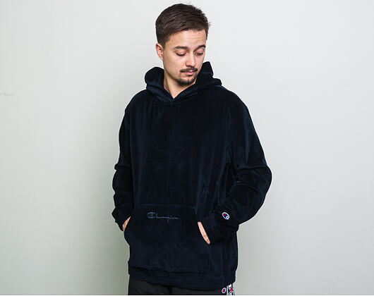 Mikina Champion Hooded Sweatshirt Oversized Dark Navy