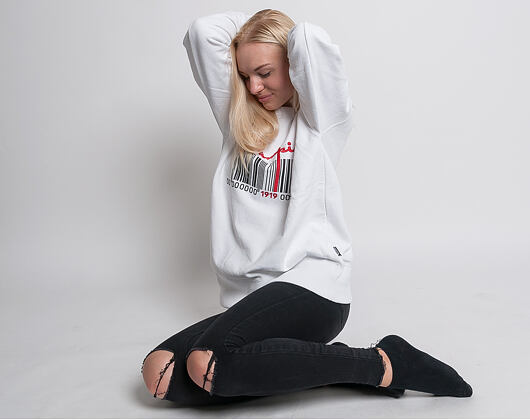 Mikina Champion Crewneck Sweatshirt Maxi Unisex White