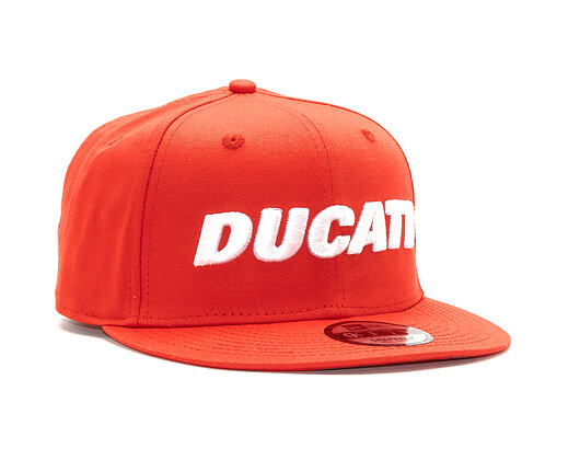 Kšiltovka New Era 9FIFTY FA 18 Wordmark Ducati Scarlett Snapback