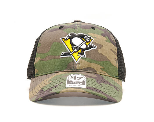 Kšiltovka 47 Brand Pittsburgh Penguins Camo Branson MVP Snapback