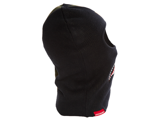 Kukla Sprayground Split Destroy Ski Mask Black/Camo