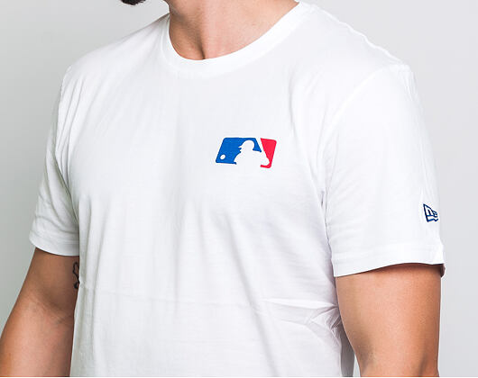 Triko New Era Generic Logo MLB Team Ball White