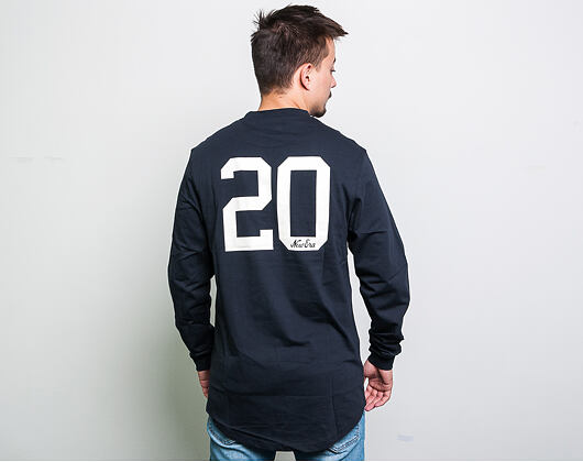 Triko New Era Branded Long Sleeve Navy