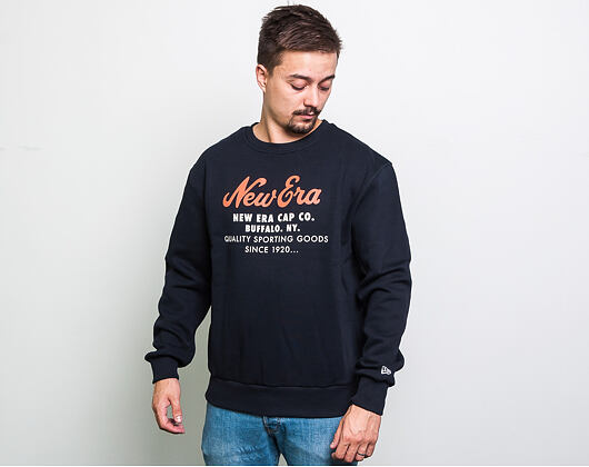 Mikina New Era Branded Cap Co. Crewneck Navy