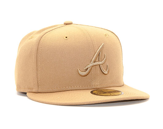 Kšiltovka New Era 59FIFTY Atlanta Braves League Essential Wheat